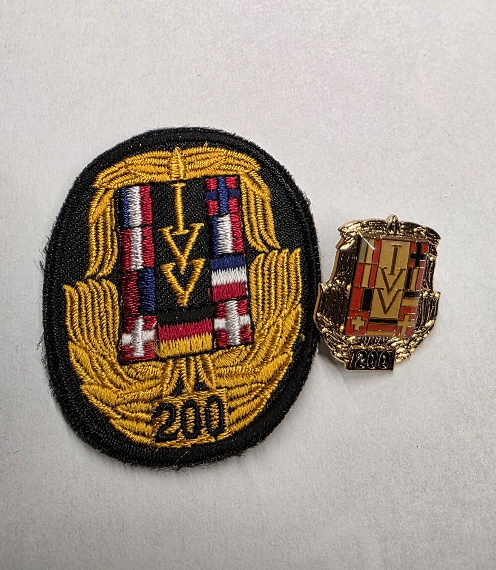 IVV Internationaler Volkssportverband 200 Patch & Lapel Pin Germany